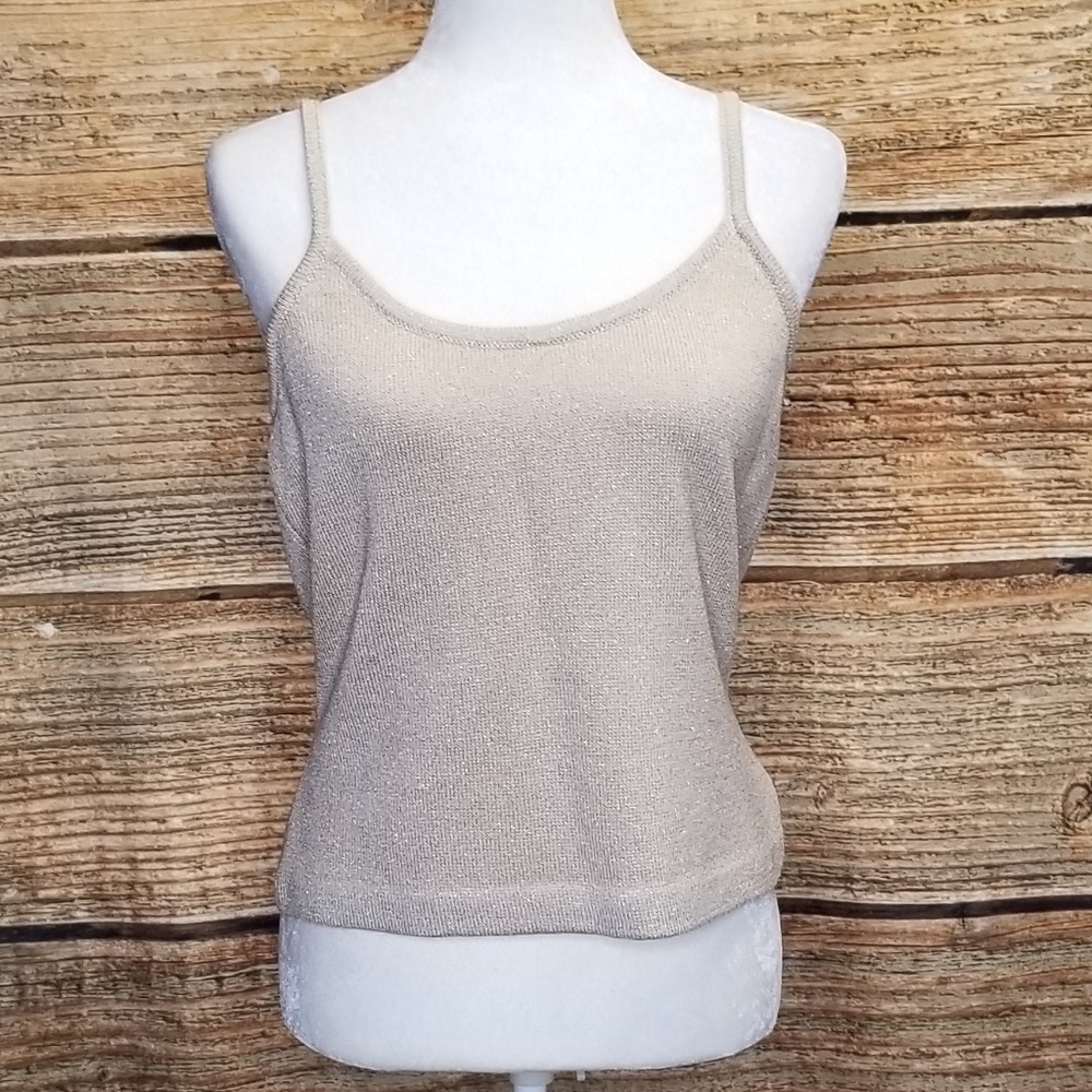 St John Evening Gold Shimmer Knit Blend T…